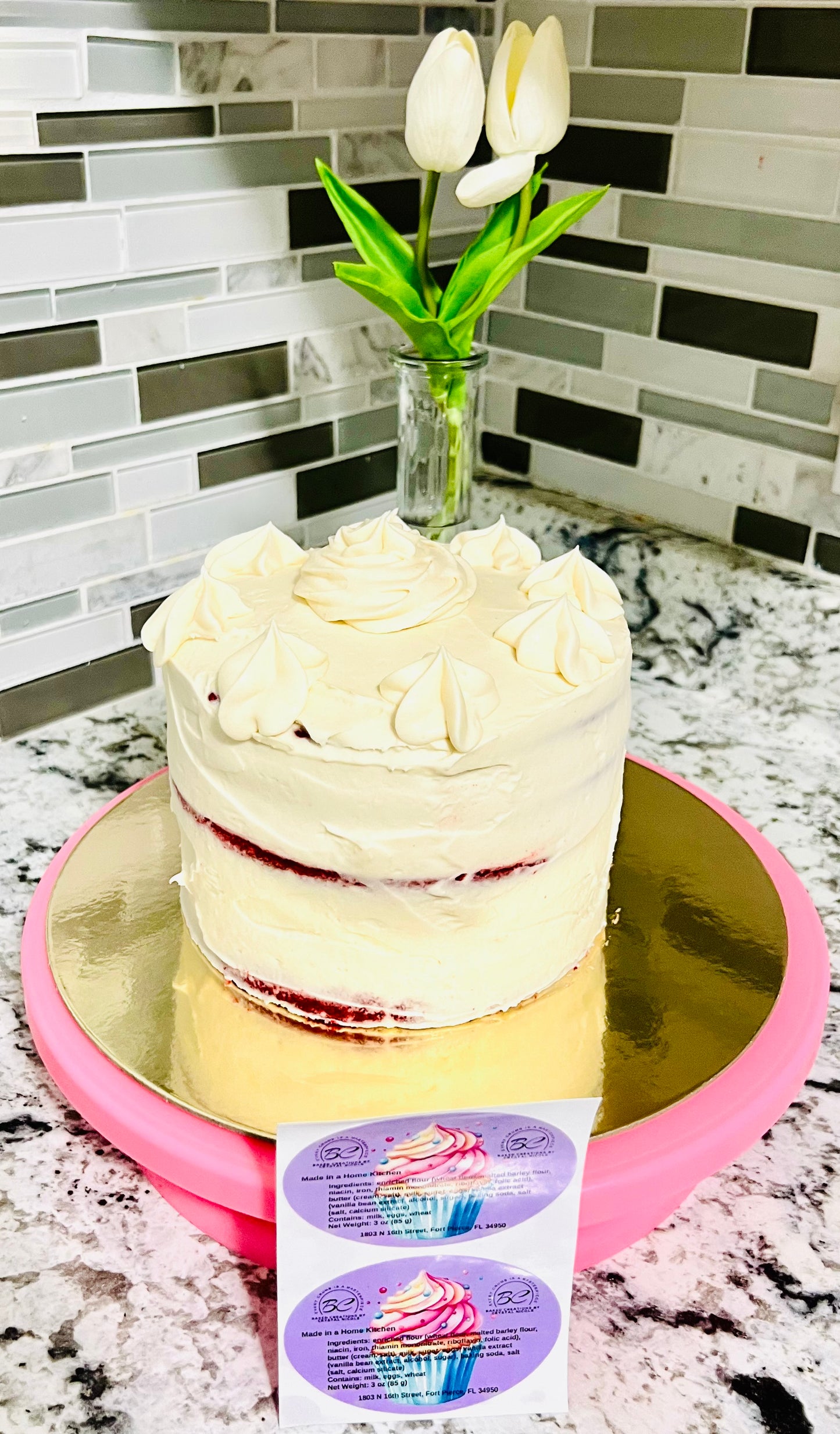 Assorted Flavor Cake(s) 5 layer 6 inch diameter