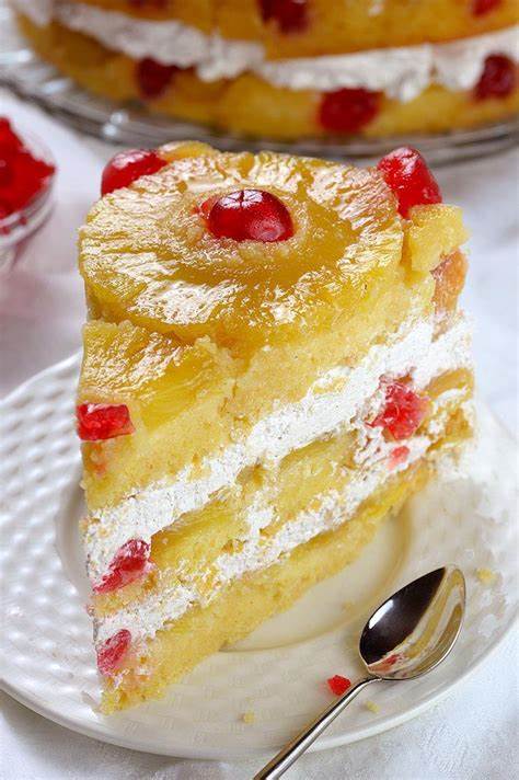 Upside-down Pineapple Cake