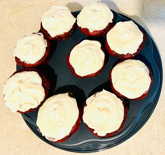 Baked Creations by Crystal Nicole Red Velvet Cupcakes