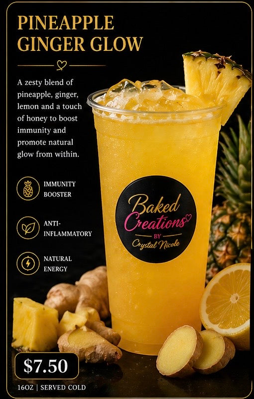 Glow&Wellness: Pineapple Ginger Glow