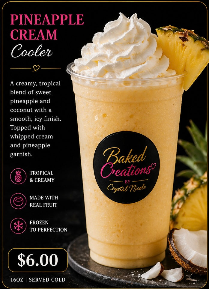 Pineapple Cream Cooler- Frozen