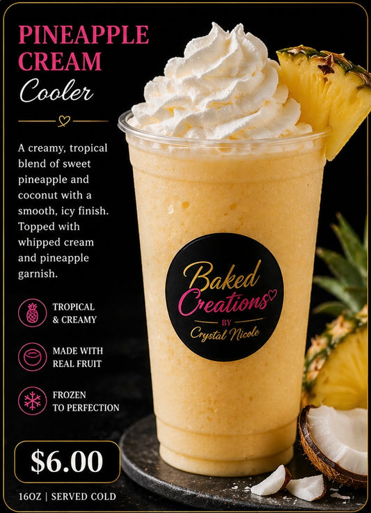 Pineapple Cream Cooler- Frozen